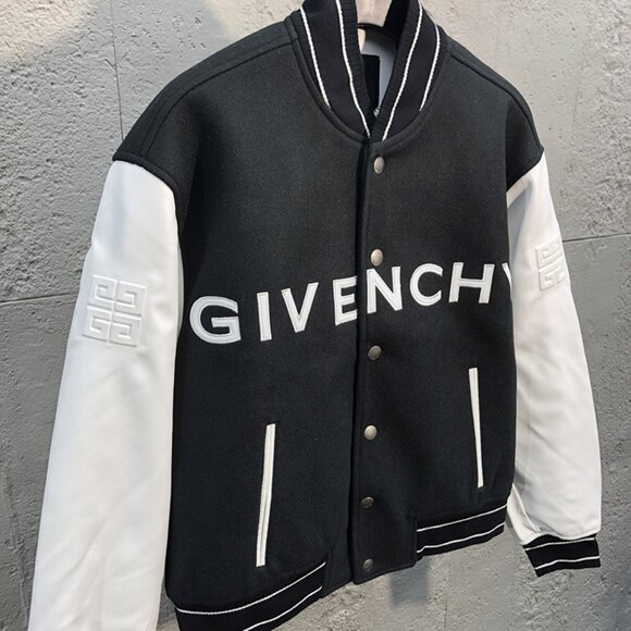 Givenchy Patchwork Baseball Jacket - Picture 6 of 9